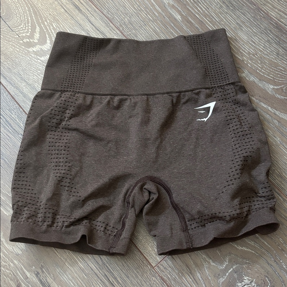 Gymshark Brown Vital Seamless 2.0 Shorts